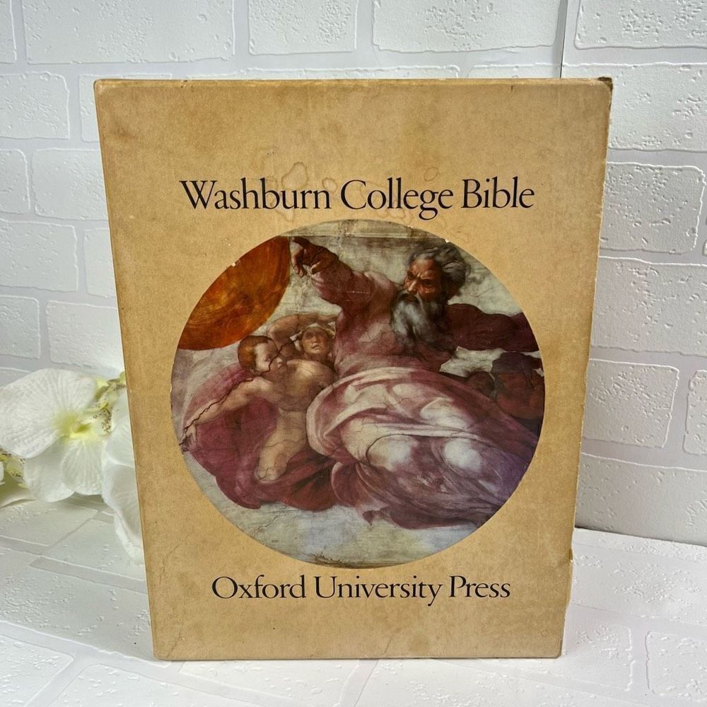 Washburn College Bible Used condition